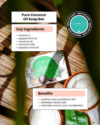 Pure Coconut Oil Soap 5.3 oz.