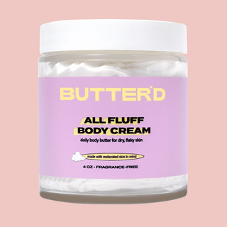 All Fluff Fragrance-Free Body Cream 4 oz./6 oz.