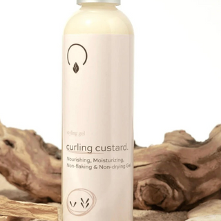 Conditioning Curling Custard Gel for Low to Medium Porosity Hair 8 oz.