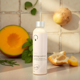 Conditioning Curling Custard Gel for Low to Medium Porosity Hair 8 oz.