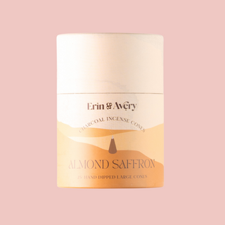 Almond Saffron Incense Cones