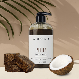 Purify Black Soap 12 oz.