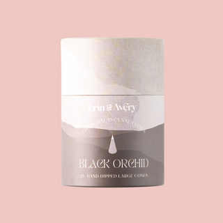 Black Orchid Incense Cones