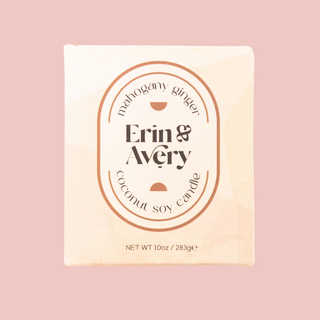 Radiant: Mahogany Ginger Candle 10 oz.
