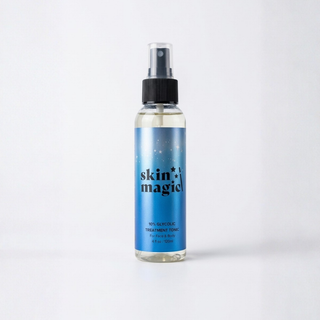 skin magic 10% Glycolic Exfoliating Treatment Tonic for fading dark spots on melanin-rich skin