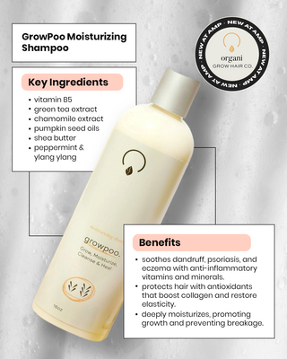 GrowPoo Moisturizing Shampoo 8 oz.