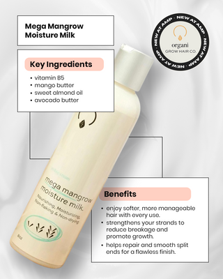 Mega Mangrow Moisture Milk 8 oz.