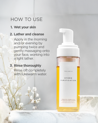 Hydro Purification Pre, Pro & Postbiotics Foam Cleanser 5 oz.
