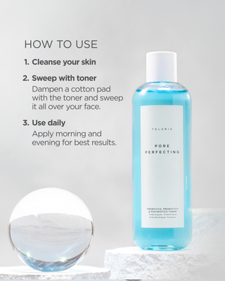 Pore Perfecting Pre, Pro & Postbiotics Toner 5 oz.