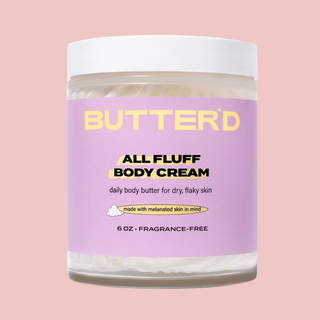 All Fluff Fragrance-Free Body Cream 4 oz./6 oz.