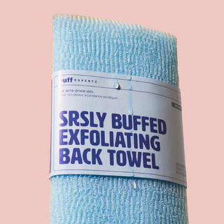 SRSLY Buffed Exfoliating Back Towel