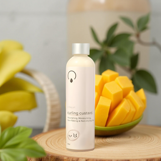 Conditioning Curling Custard Gel for Low to Medium Porosity Hair 8 oz.