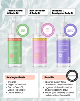 Jasmine Bath & Body Oil 3.3 oz.