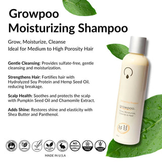 GrowPoo Moisturizing Shampoo 8 oz.