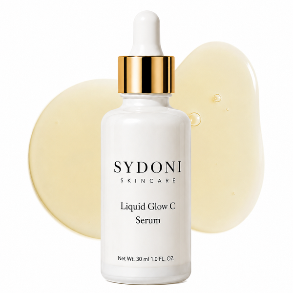 Sydoni Liquid Glow Vitamin C Brightening Serum with Niacinamide + Hyaluronic Acid 1 oz.