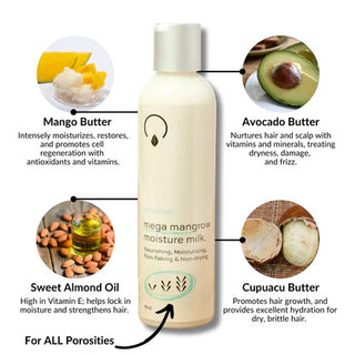 Mega Mangrow Moisture Milk 8 oz.