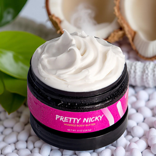 Pretty Nicky 100% Natural Whipped Body Butter 8 oz.