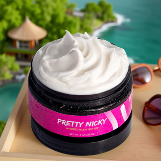 Pretty Nicky 100% Natural Whipped Body Butter 8 oz.