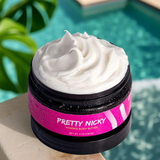 Pretty Nicky 100% Natural Whipped Body Butter 8 oz.