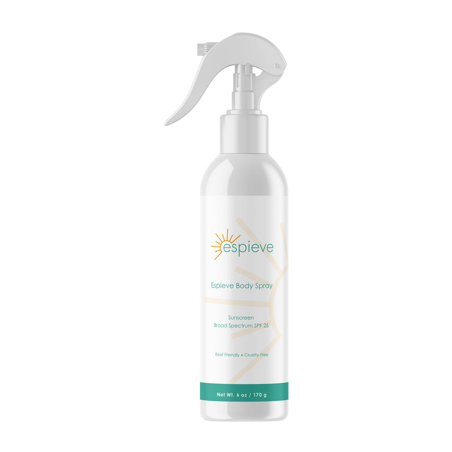 Espieve SPF 25 Mineral Body Spray Sunscreen 6 oz.
