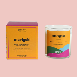 Marigold Candle