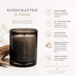 12TH & VIV Detroit Candle 9 oz.