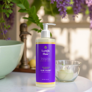 Sea Moss & Papaya Hair Yogurt (Leave-in Conditioner/Daily Moisturizer) 8 oz.