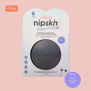 Black Edition Bare it All - Reusable Round Silicone Nipple Covers