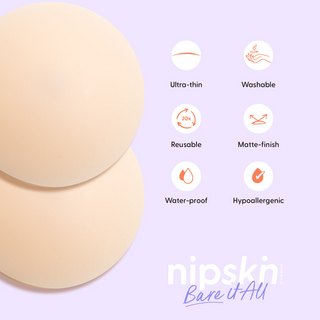 Bare it All - Reusable Round Silicone Nipple Covers (PLUS)