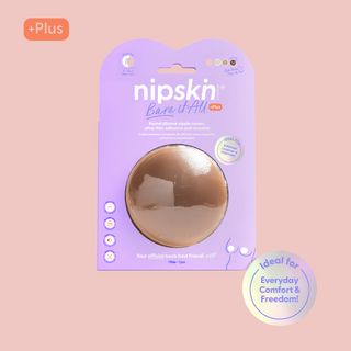 Bare it All - Reusable Round Silicone Nipple Covers (PLUS)