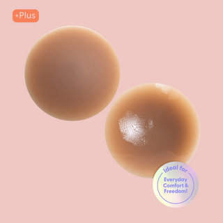 Bare it All - Reusable Round Silicone Nipple Covers (PLUS)