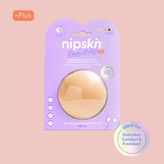 Bare it All - Reusable Round Silicone Nipple Covers (PLUS)