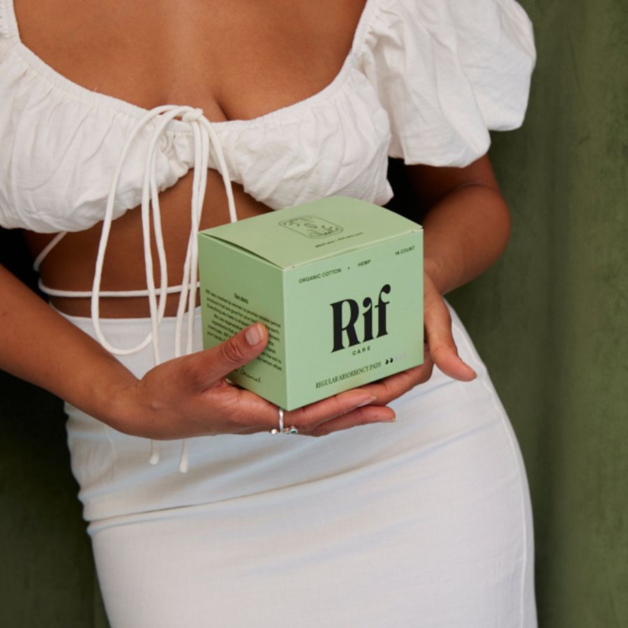 Shop Rif Care Organic Overnight Pads with Wings at AMP Beauty LA